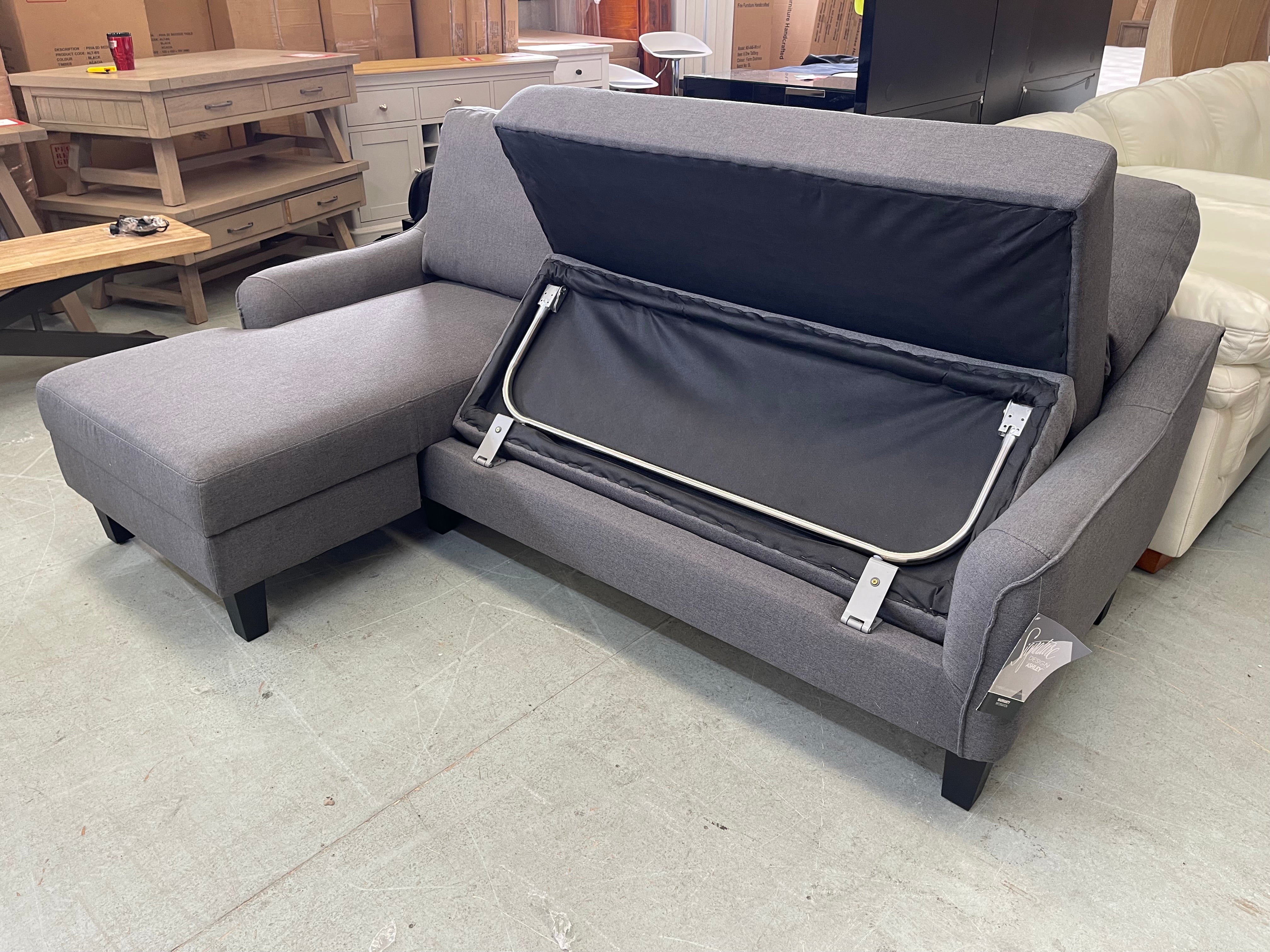 2 Seater Sofa Bed with Chaise