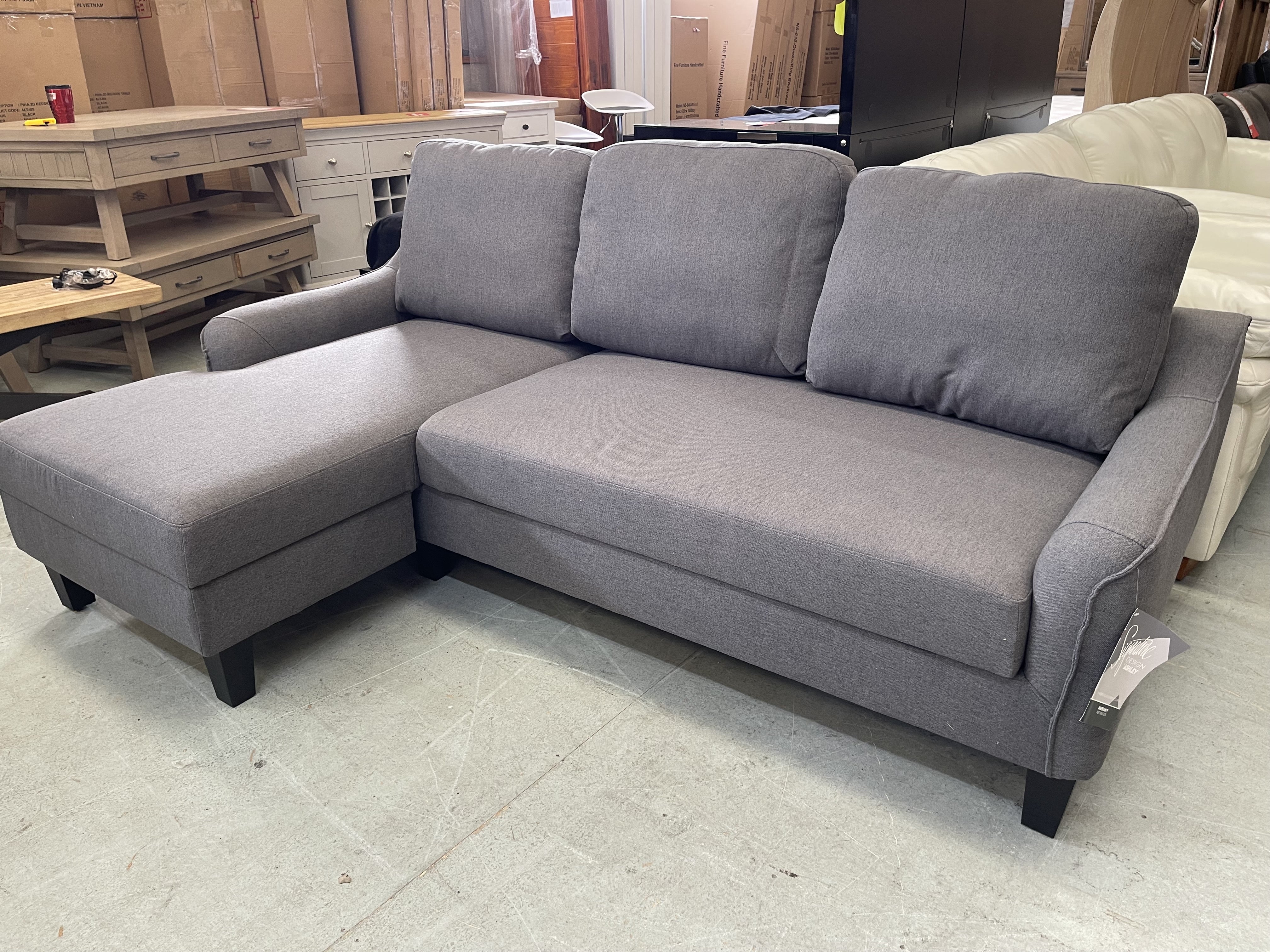 2 Seater Sofa Bed with Chaise