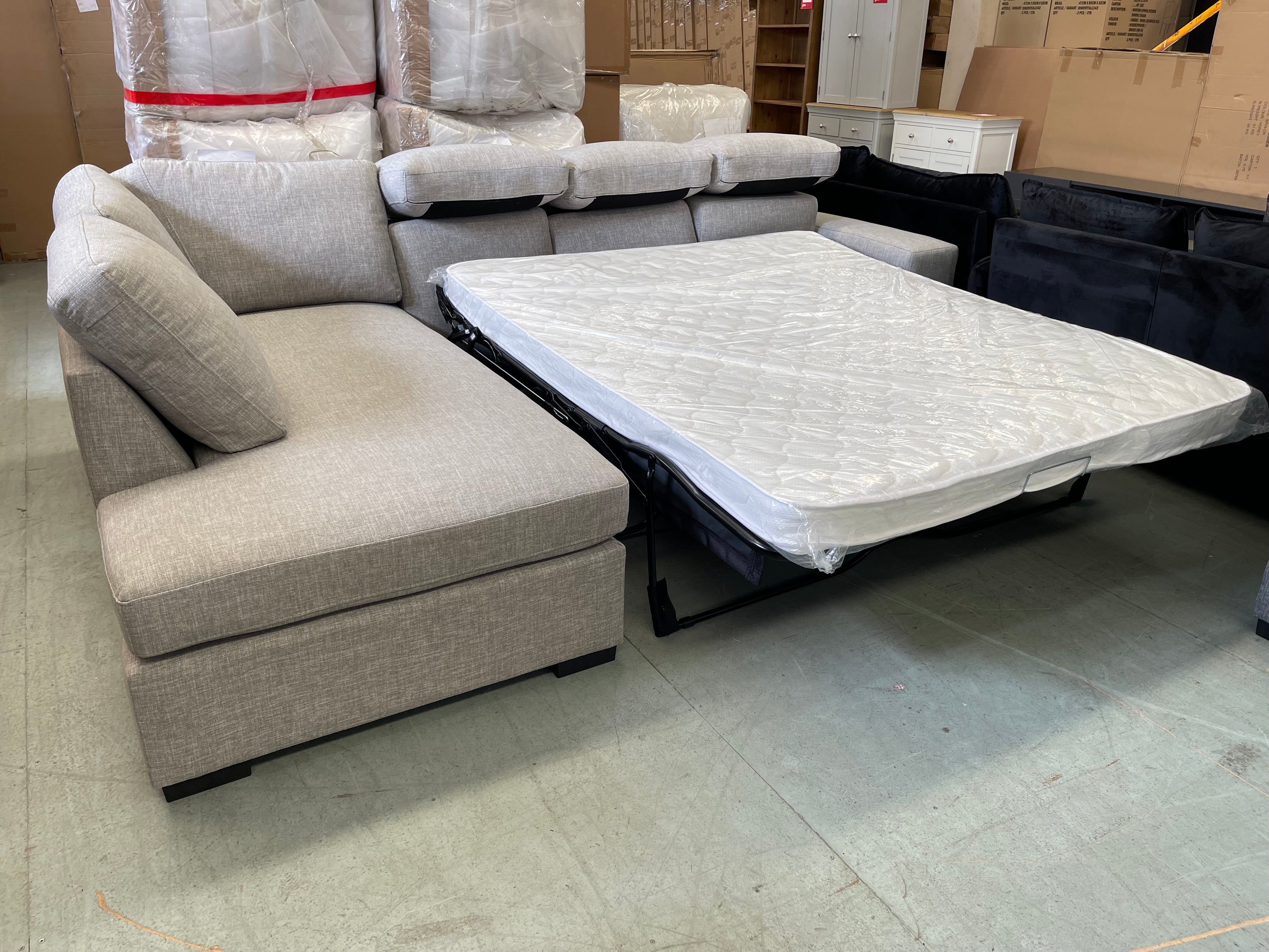 Katerina Sofa Bed with Chaise (Left or Right Hand Chaise)