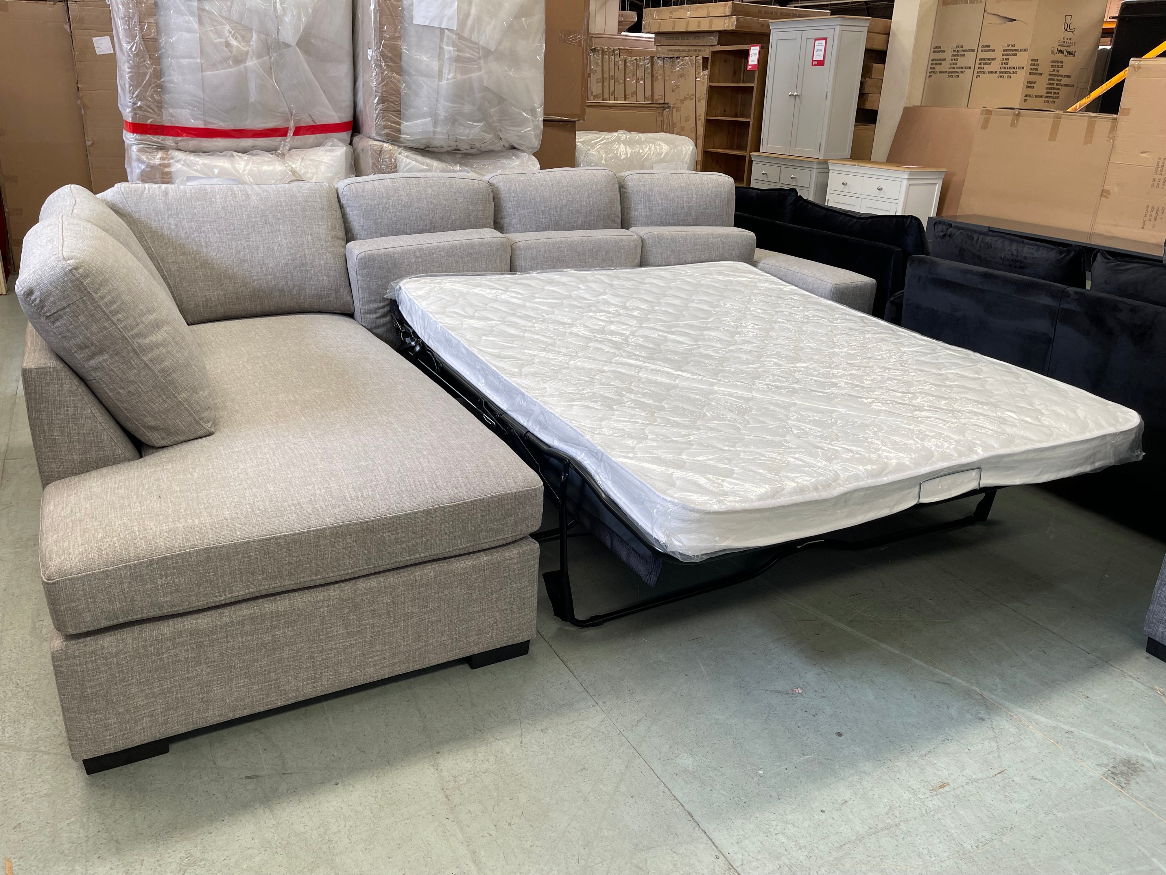 Katerina Sofa Bed with Chaise (Left or Right Hand Chaise)