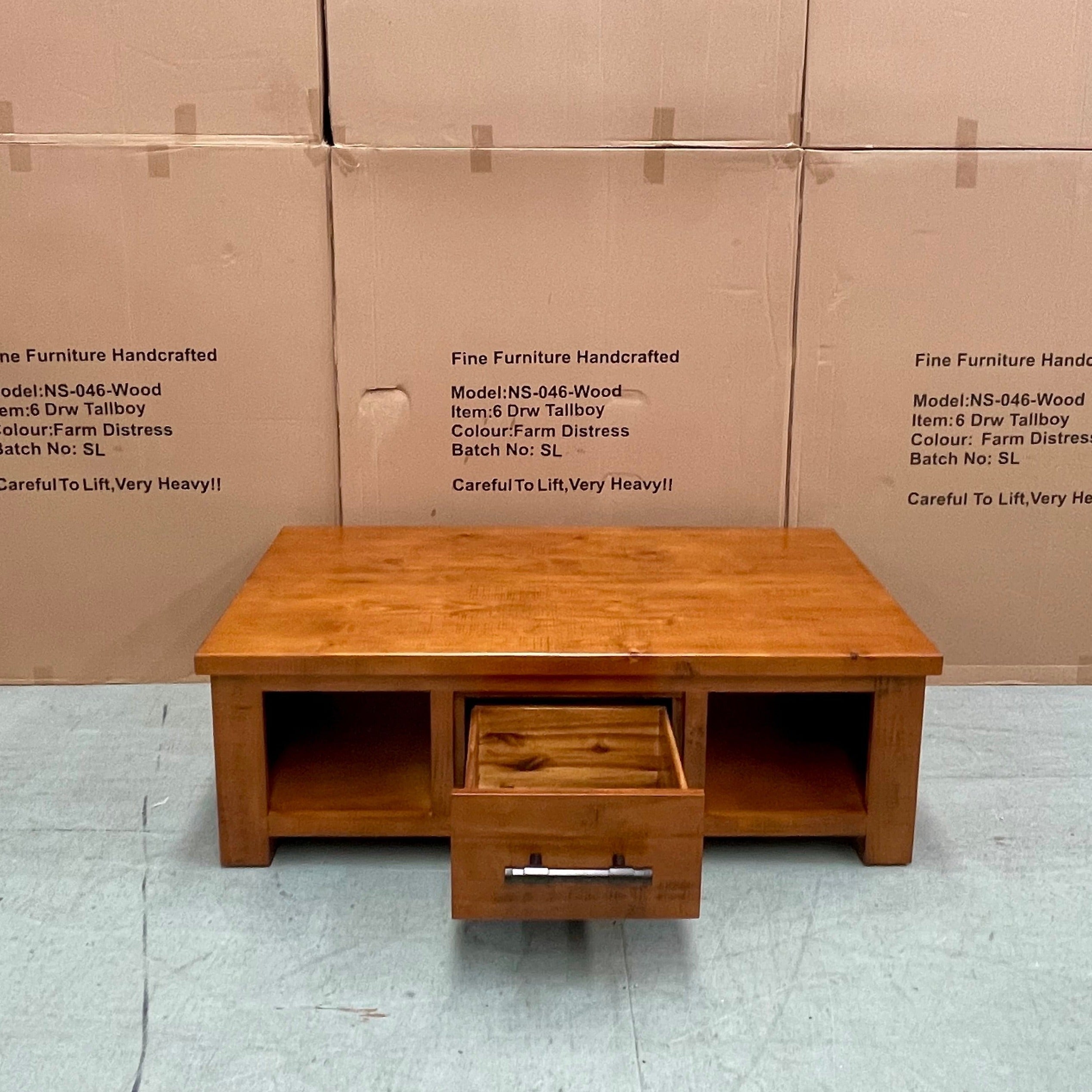 WANAKA Coffee Table with Draws