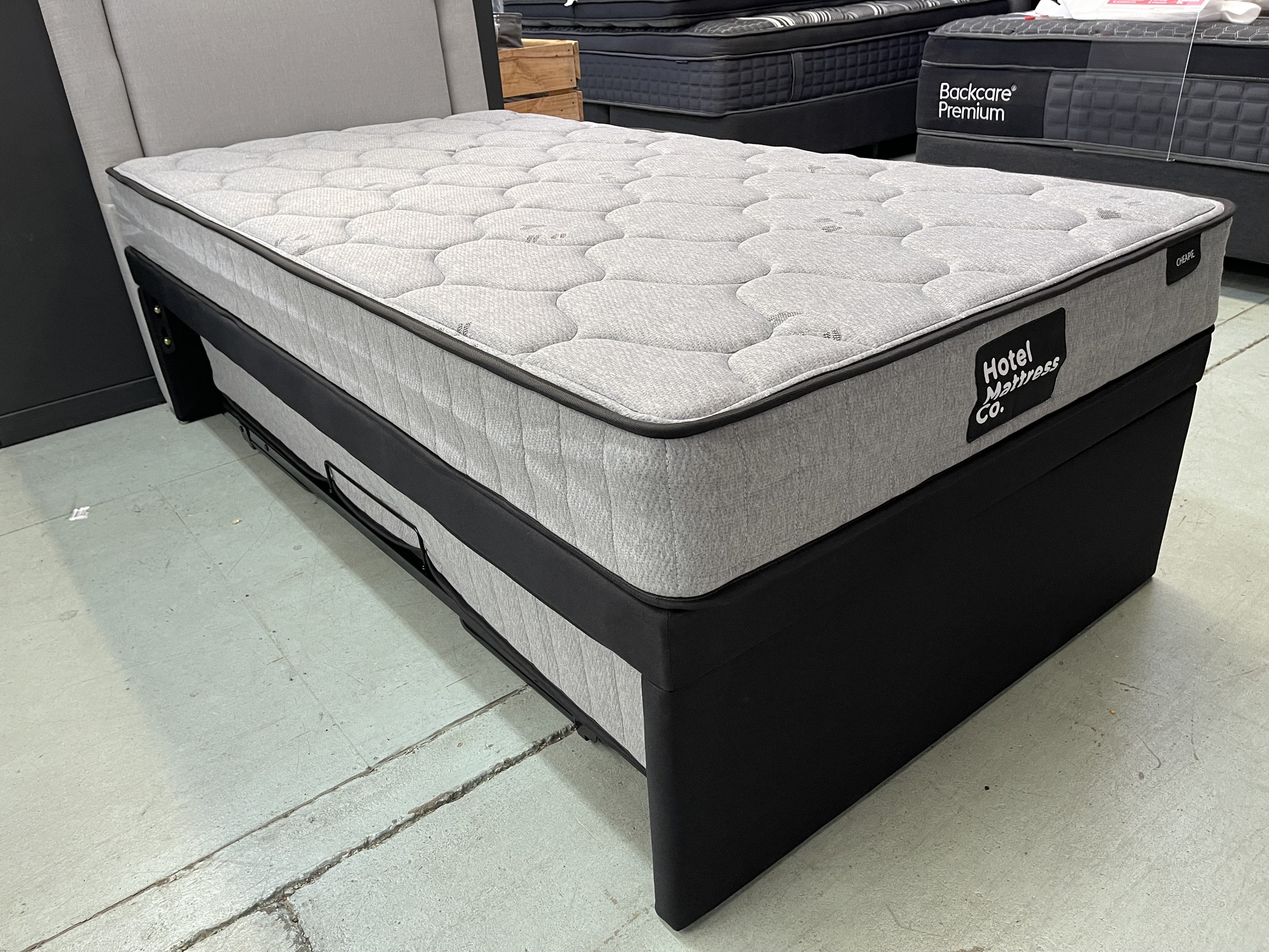 Trundler Bed set with  'Cheapie' Mattresses