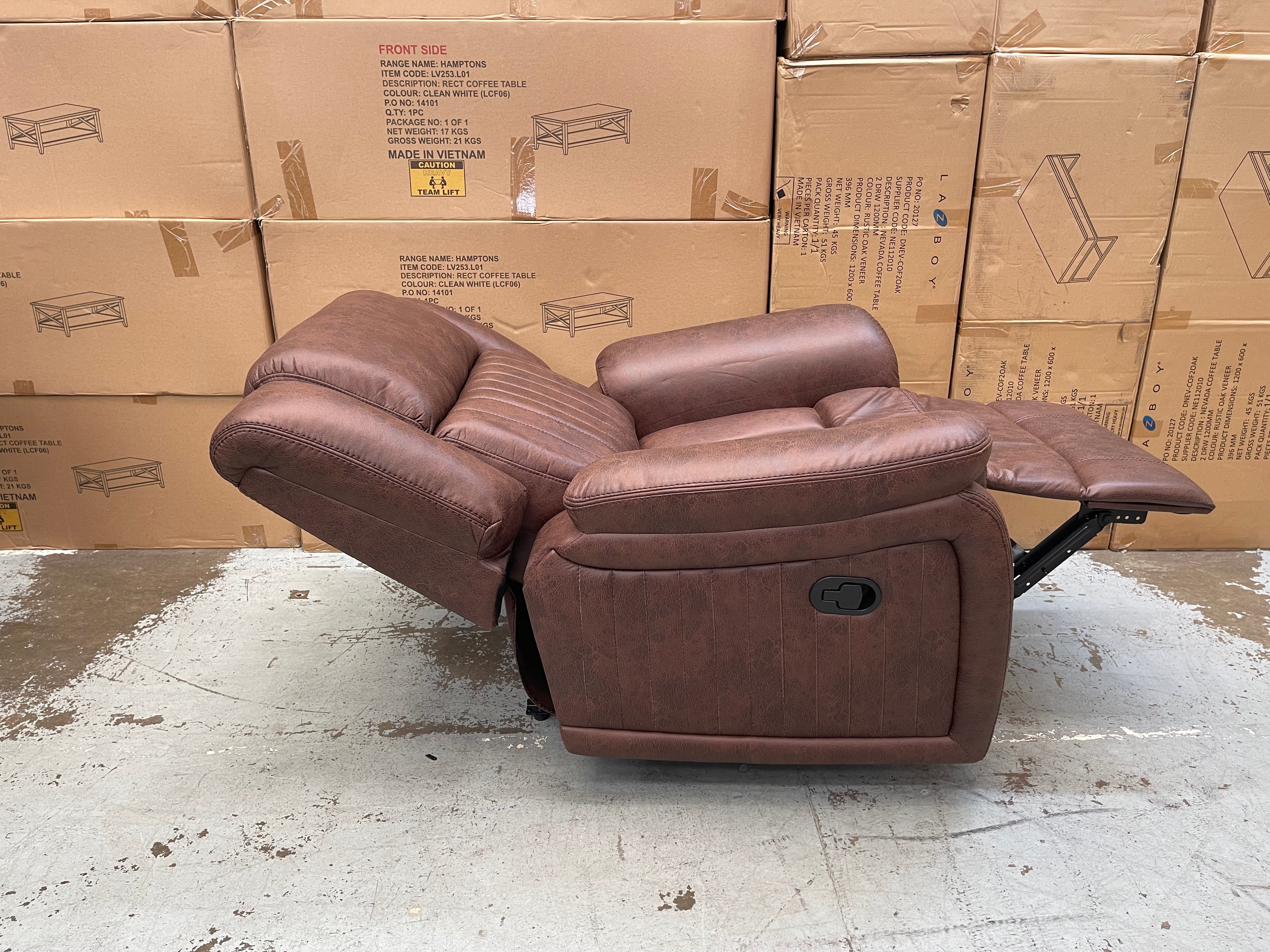 Boston Single Armchair Recliner