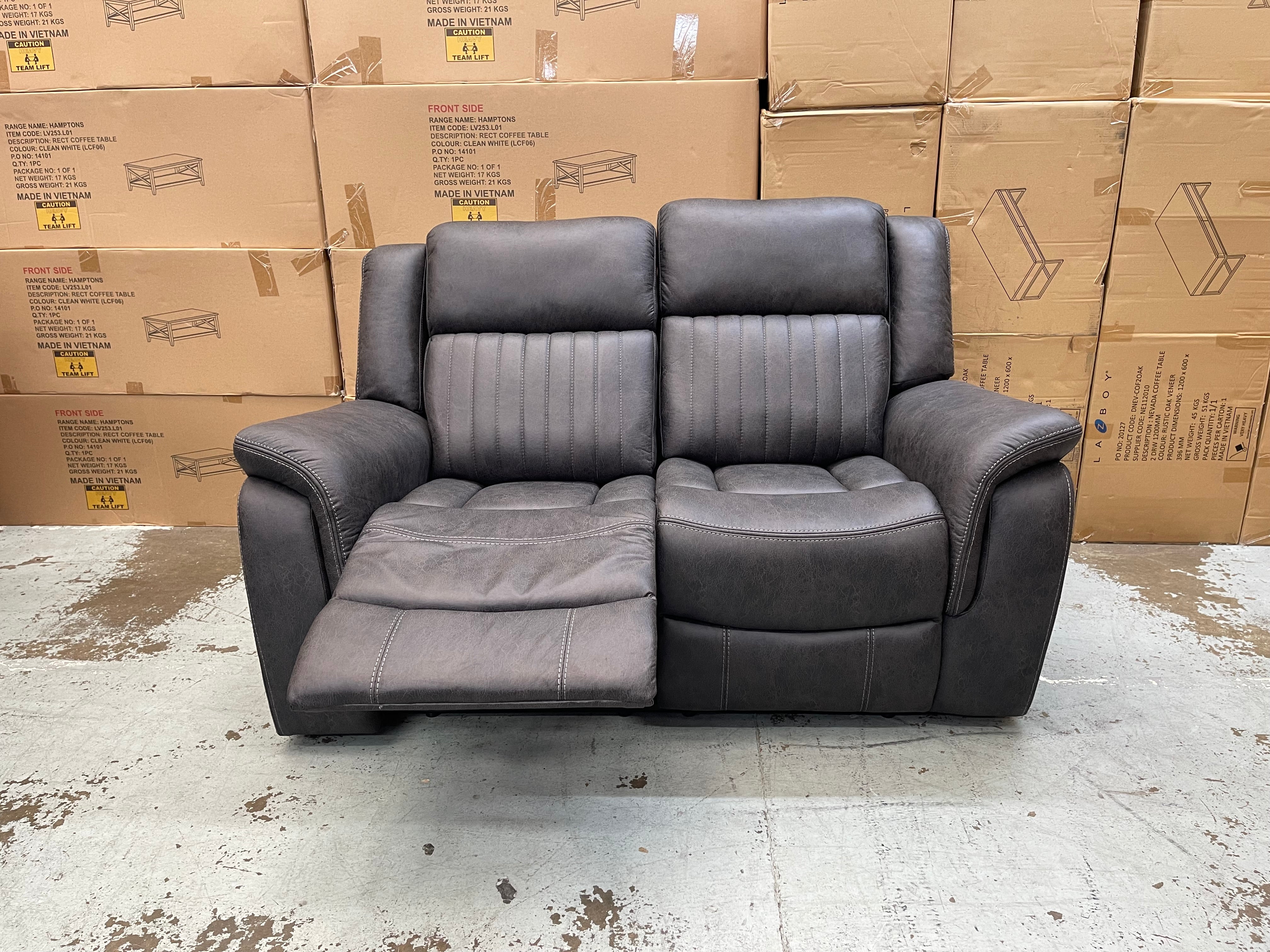 Boston 2 Seater Manual Reclining Sofa