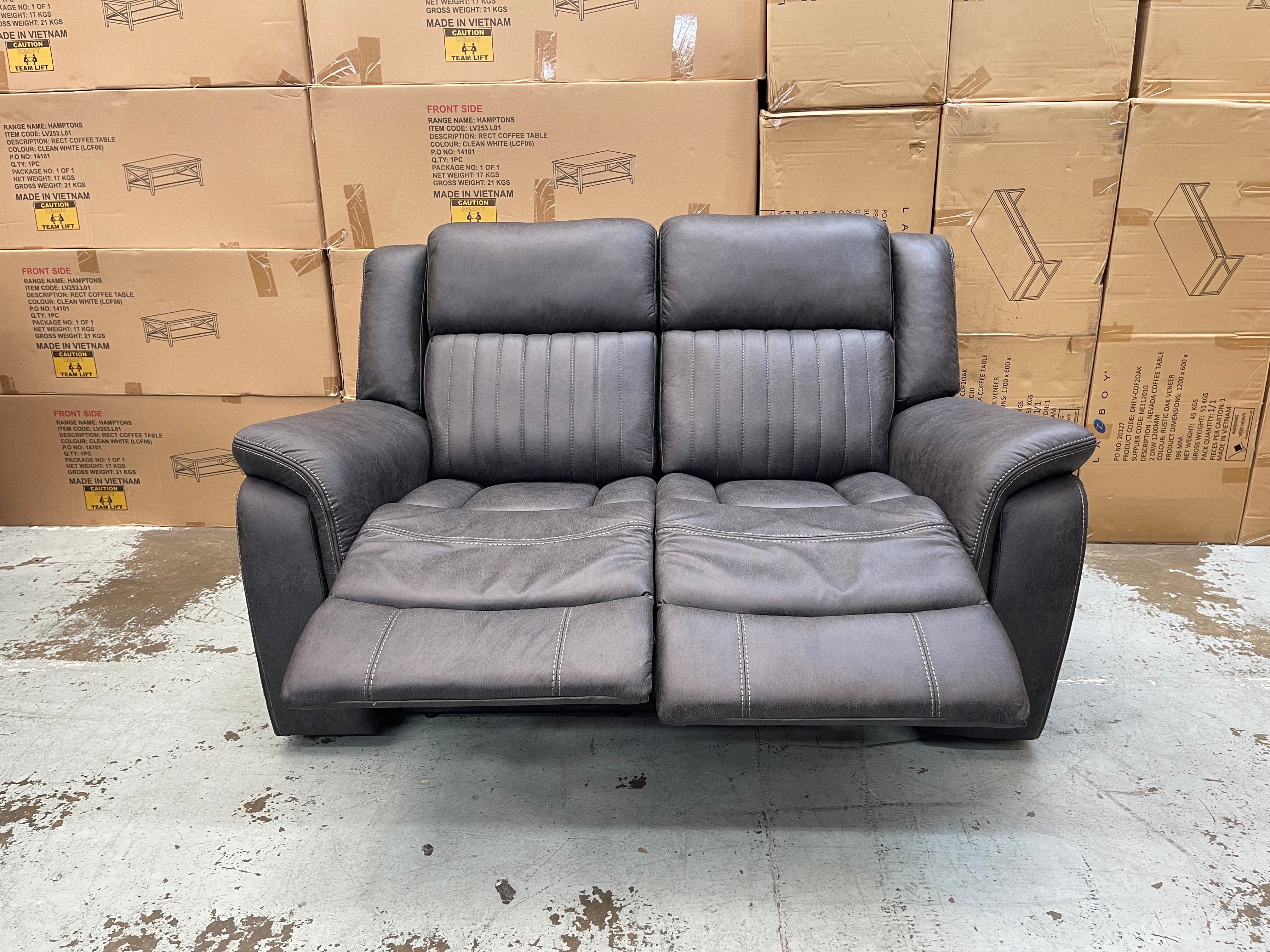 Boston 2 Seater Manual Reclining Sofa