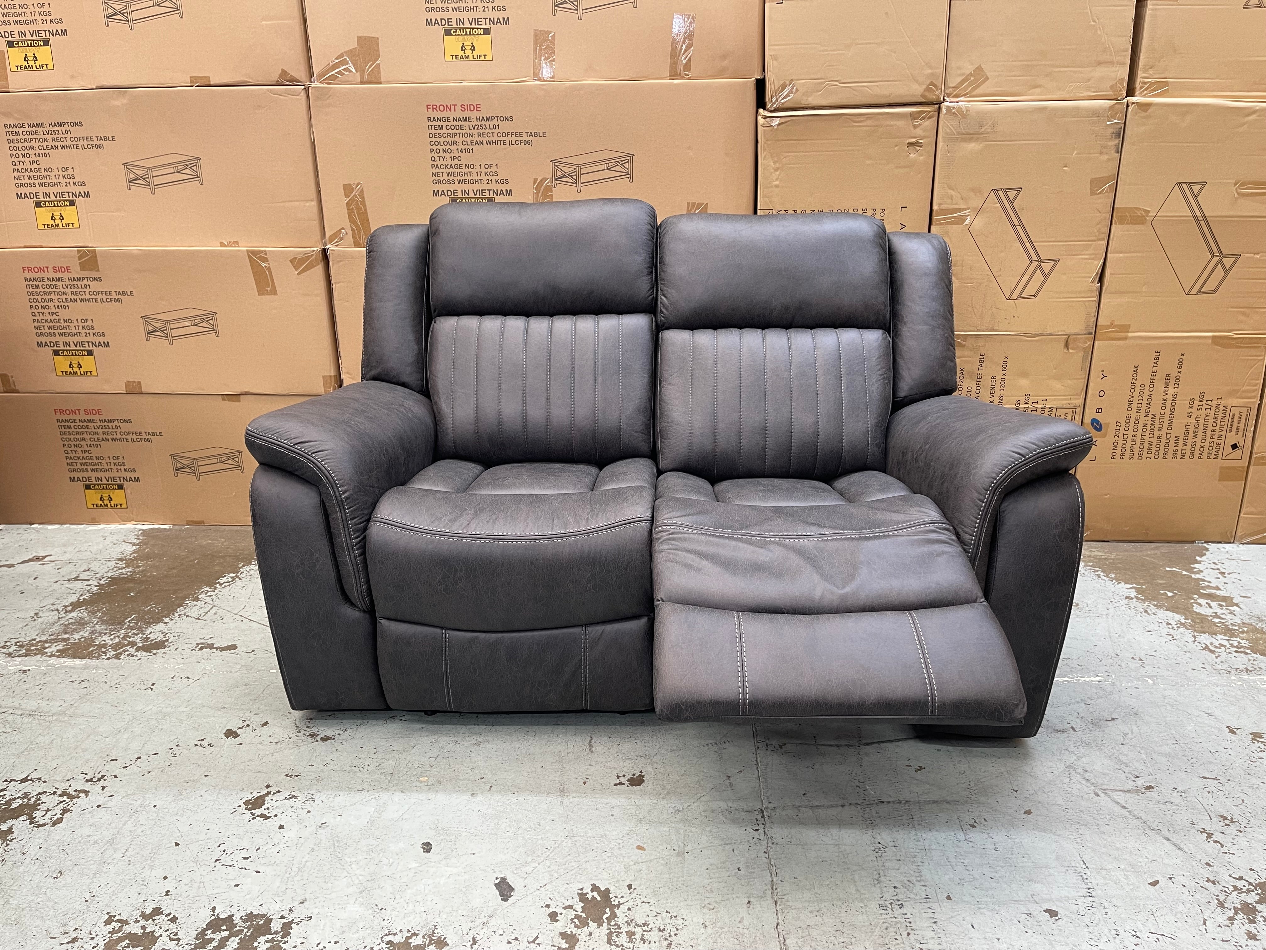 Boston 2 Seater Manual Reclining Sofa