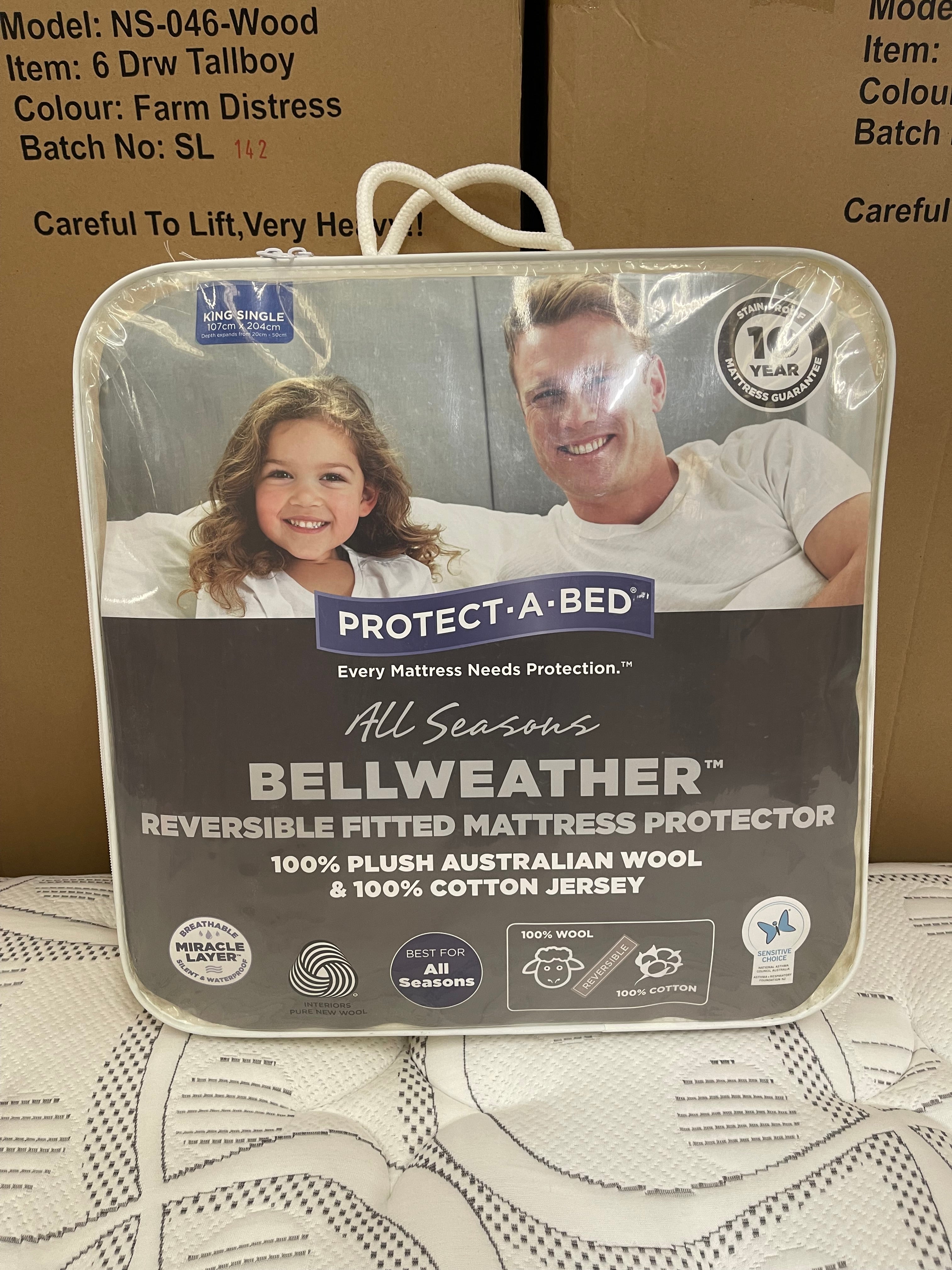 Wool Mattress Protector